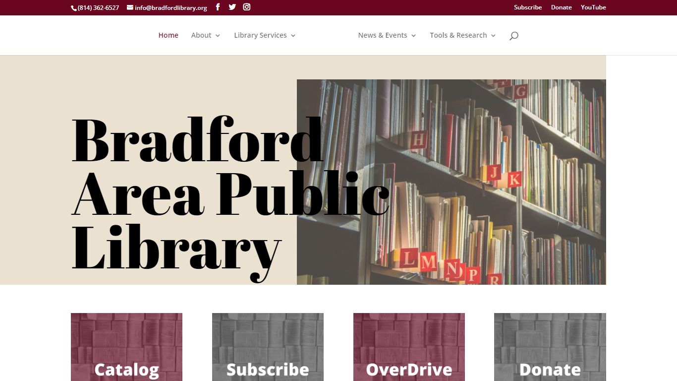 Bradford Area Public Library | Free to the People