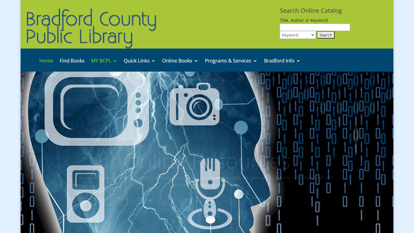 Bradford County Public Library | New River Public Library Cooperative